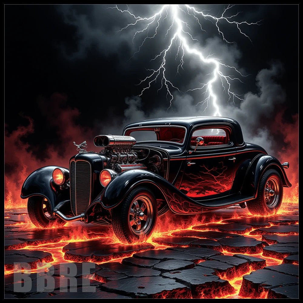 Lightning Hotrod 20 OZ Sublimation Wrap