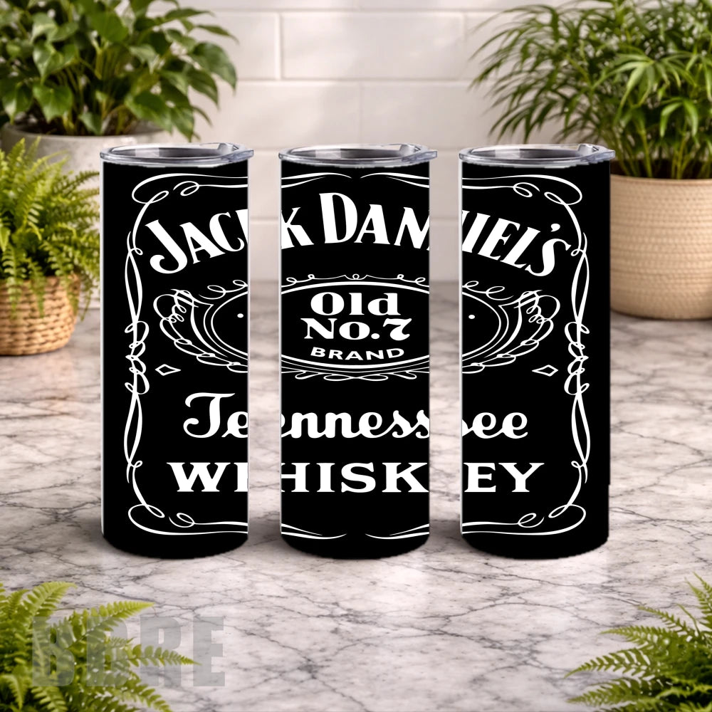 Whiskey Label 20 OZ Wrap Mockup