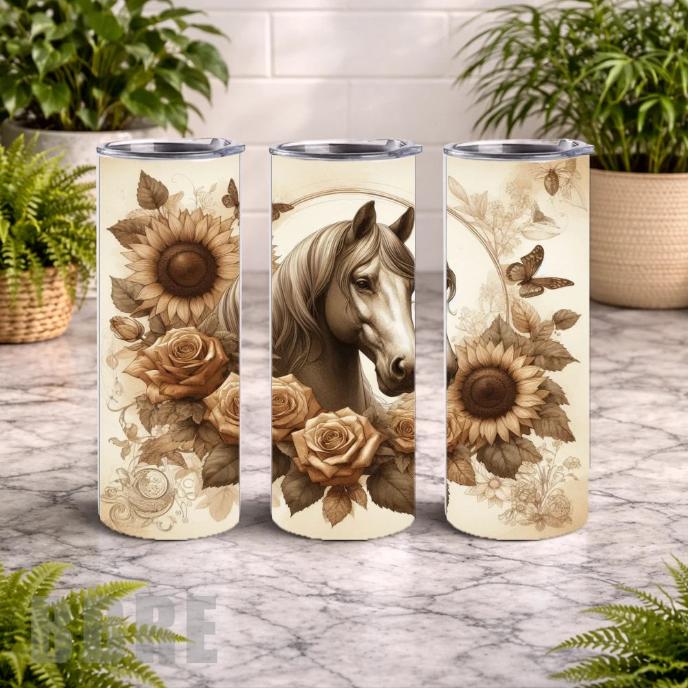Equine Elegance 20 OZ Wrap Mockup