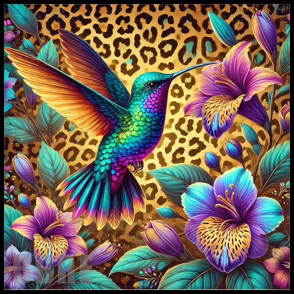 Hummingbird Paradise 4 20 OZ Sublimation Wrap