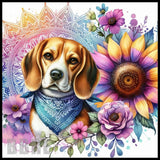 Beagle Blossom 20 OZ Sublimation Wrap