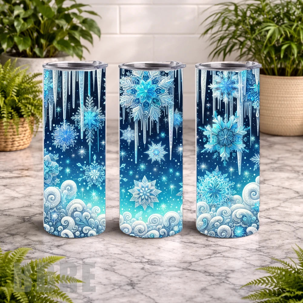 Winter Wonderland 20 OZ Wrap Mockup
