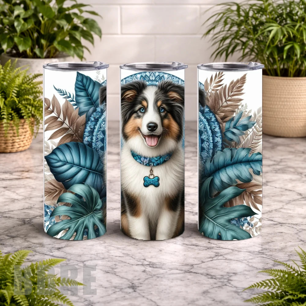 Happy Pup 20 OZ Wrap Mockup