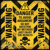 Warning Skull 20 OZ Sublimation Wrap