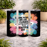 Clouds Quote 20 OZ Wrap Mockup