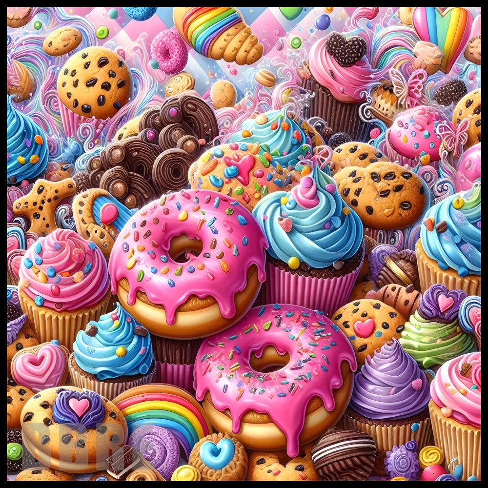 Sweet Treats 3 20 OZ Sublimation Wrap