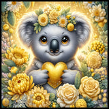 Floral Koala 2 20 OZ Sublimation Wrap