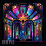 Stained Glass 20 OZ Sublimation Wrap