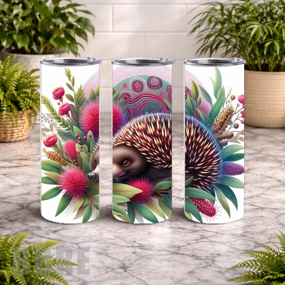 Echidna Blossom 2 20 OZ Wrap Mockup