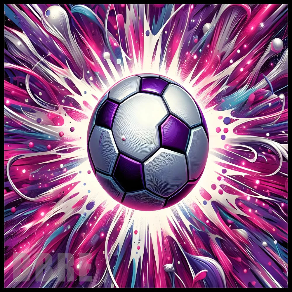 Soccer Burst 20 OZ Sublimation Wrap