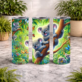 Koala Adventure 20 OZ Wrap Mockup