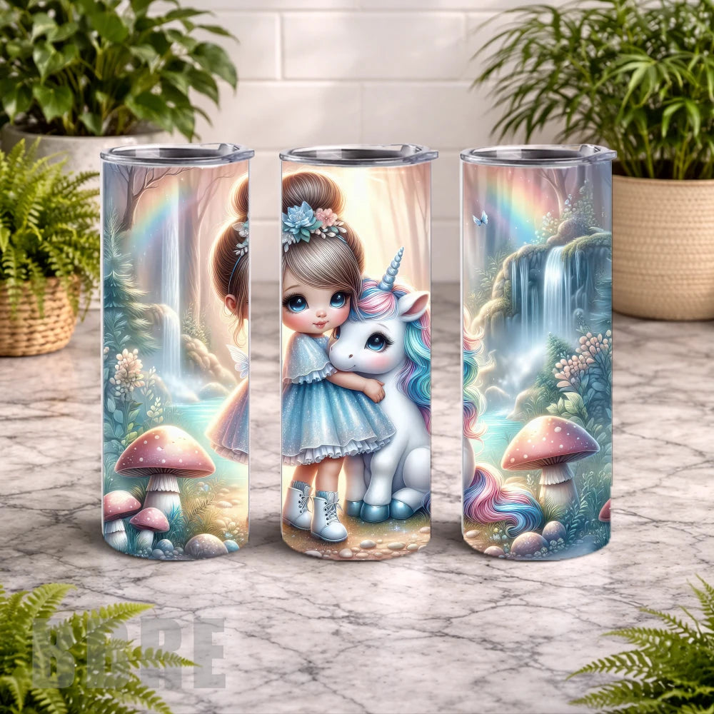 Unicorn Dreams 7 20 OZ Wrap Mockup