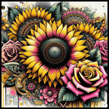 Floral Burst 24 20 OZ Sublimation Wrap