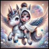 Magical Unicorn 3 20 OZ Sublimation Wrap