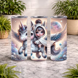 Magical Unicorn 3 20 OZ Wrap Mockup