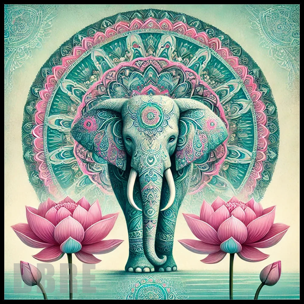 Elephant Mandala 10 20 OZ Sublimation Wrap