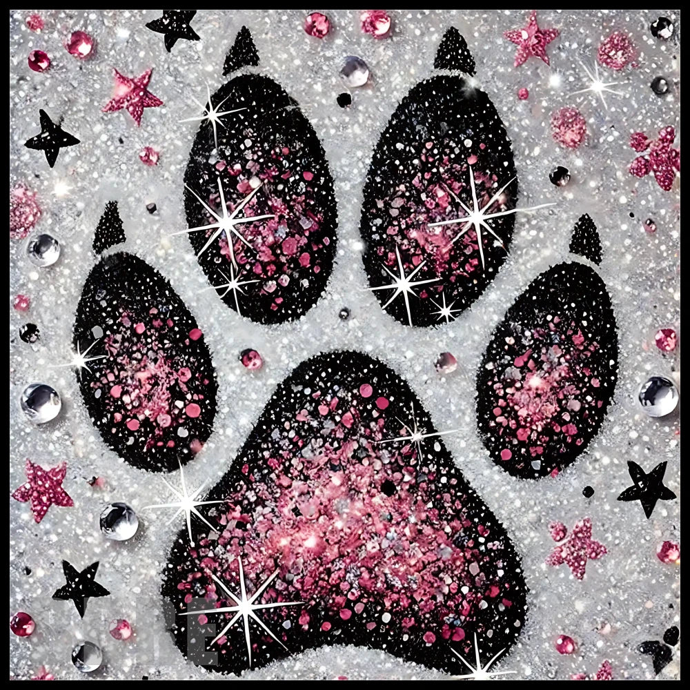 Sparkling Paw 20 OZ Sublimation Wrap