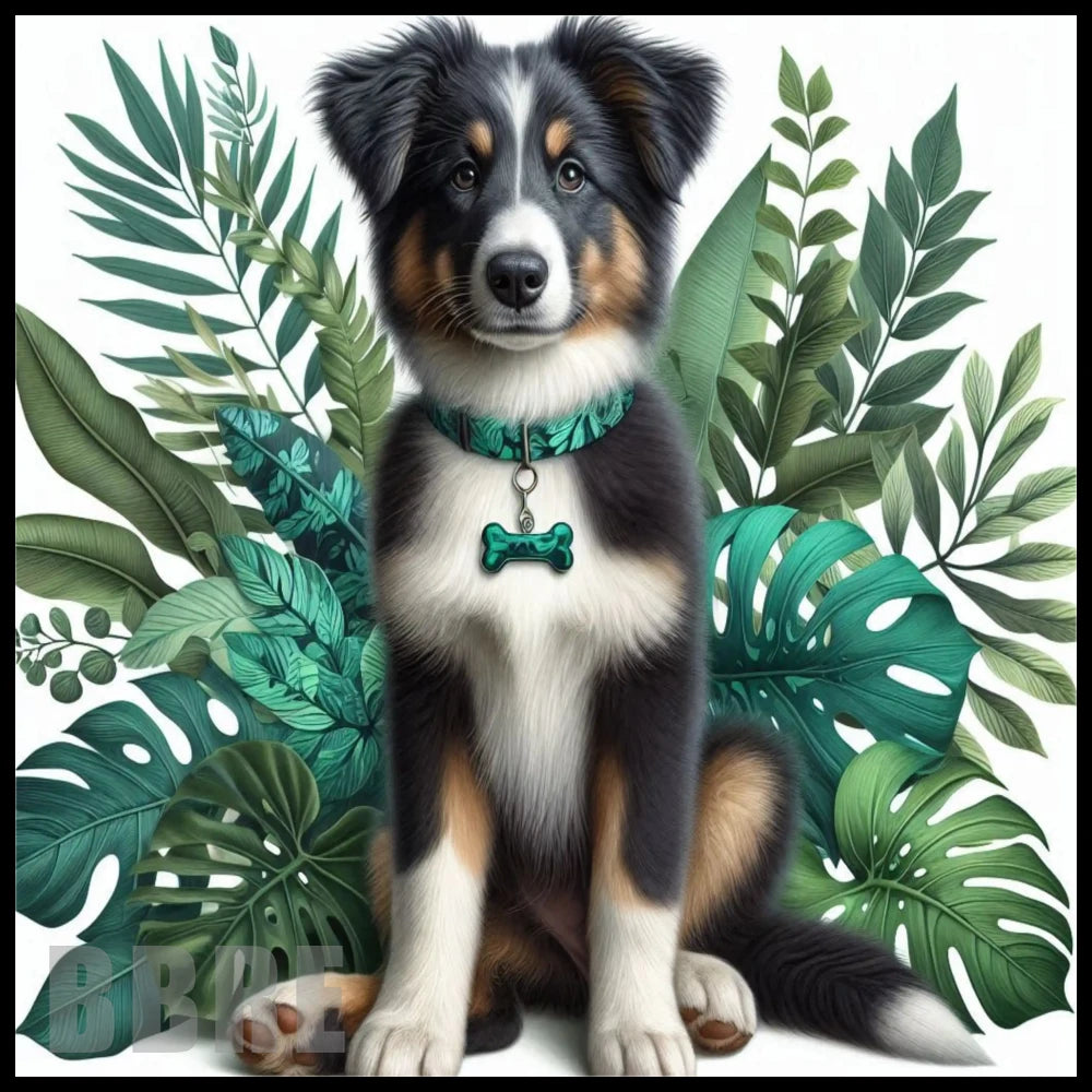 Dog And Leaves 20 OZ Sublimation Wrap