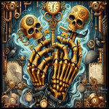 Steampunk Skeleton 20 OZ Sublimation Wrap