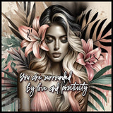 Floral Serenity 20 OZ Sublimation Wrap