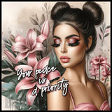 Floral Beauty 5 20 OZ Sublimation Wrap