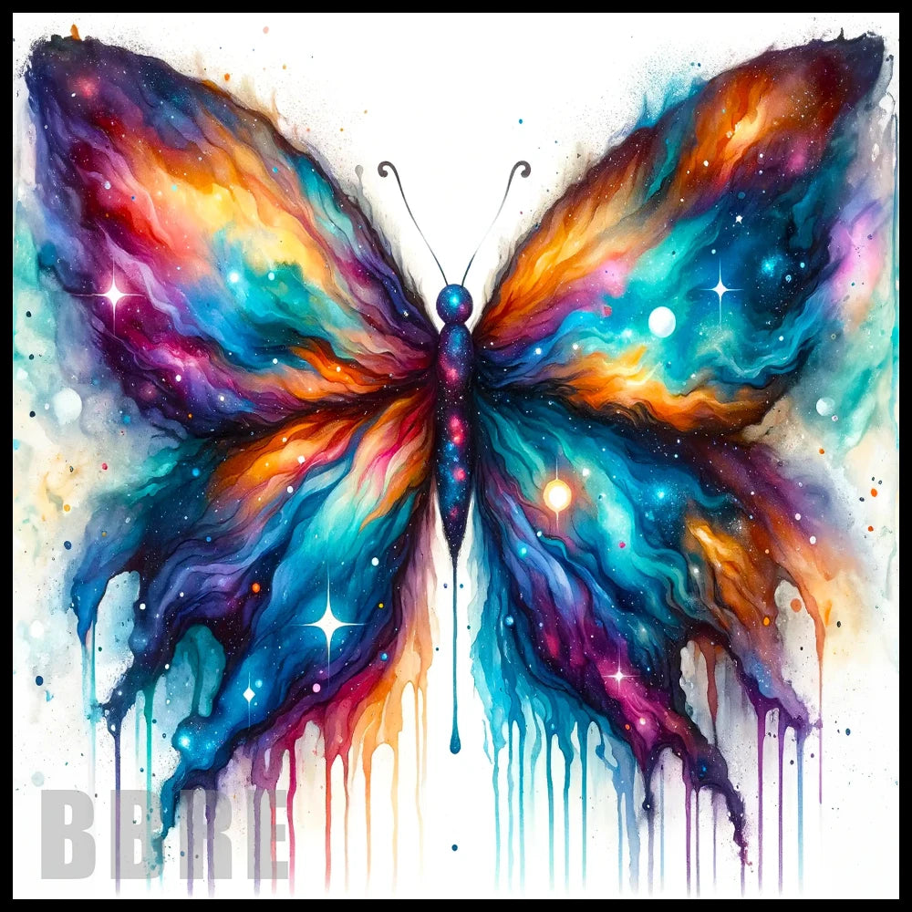 Cosmic Butterfly 3 20 OZ Sublimation Wrap