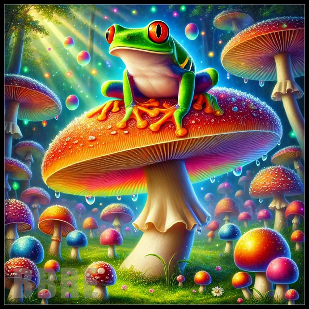 Frog Mushroom 20 OZ Sublimation Wrap