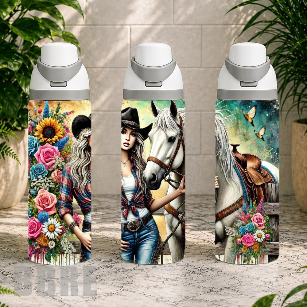 Cowgirl Horse 5 Product Image,