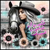 Cowgirl Horse Main Image,