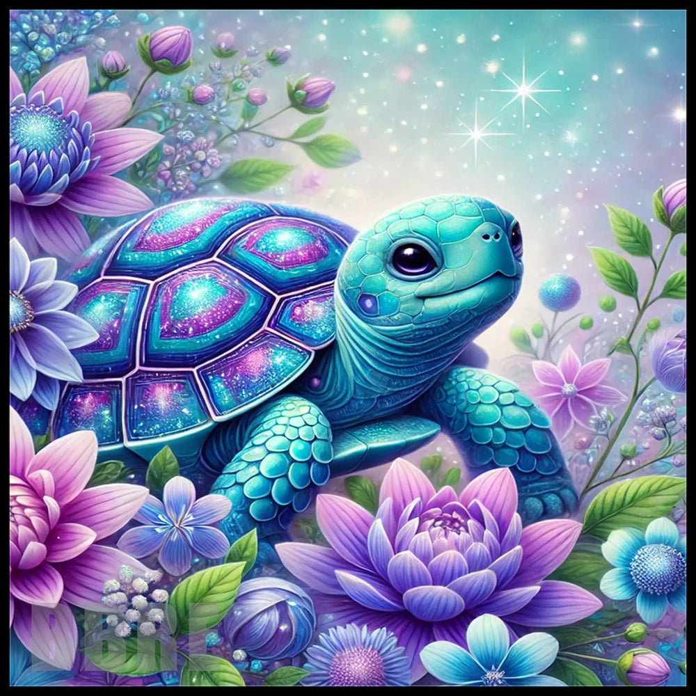 Floral Turtle Main Image,