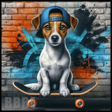 Skateboarding Pup Main Image,