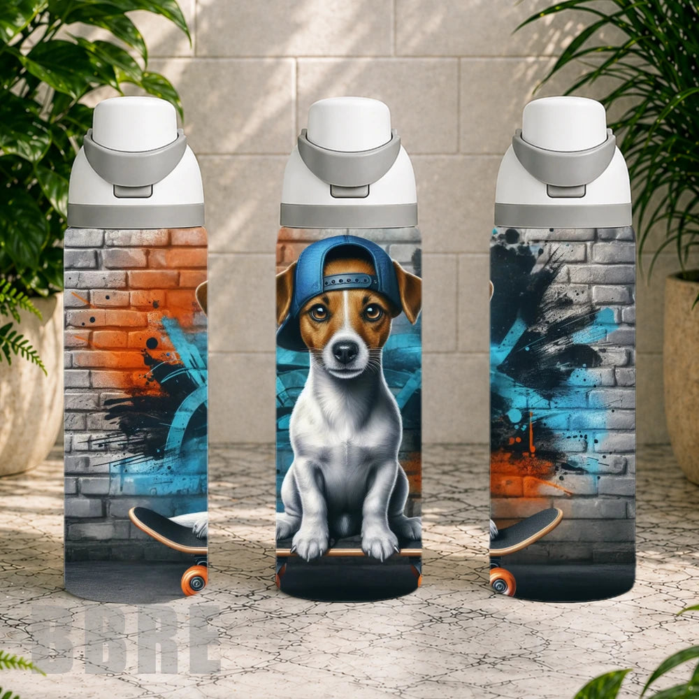 Skateboarding Pup Product Image,