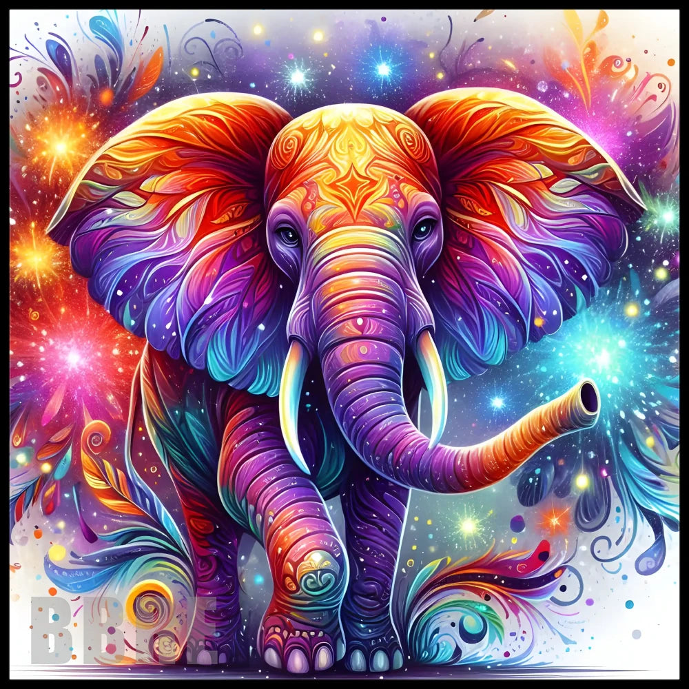 Colorful Elephant Main Image,