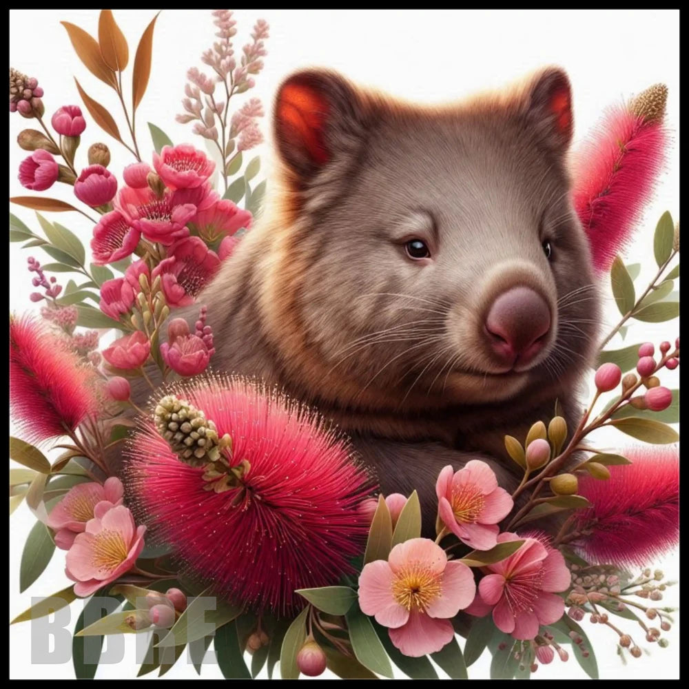 Floral Wombat Main Image,