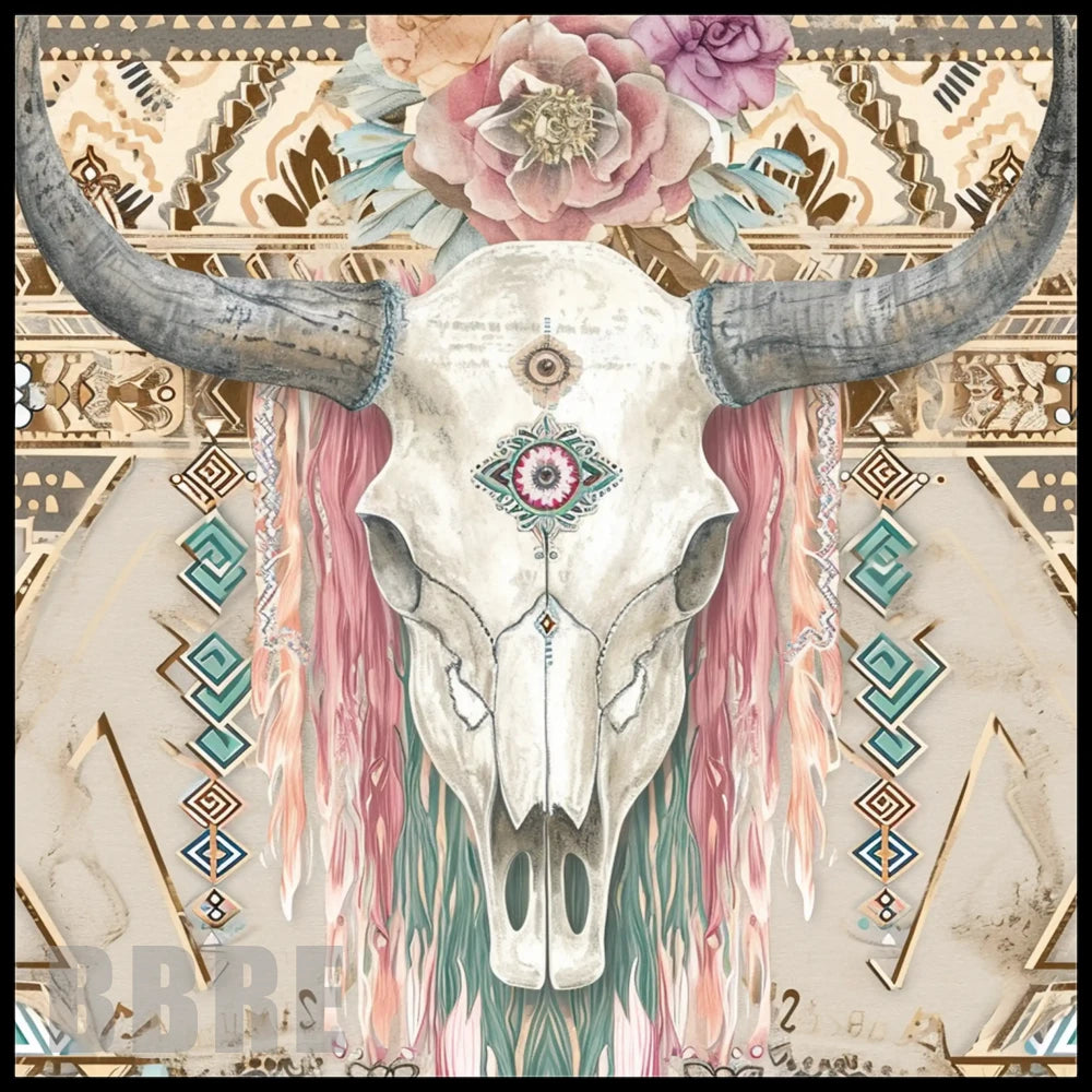 Floral Skull 3 Main Image,