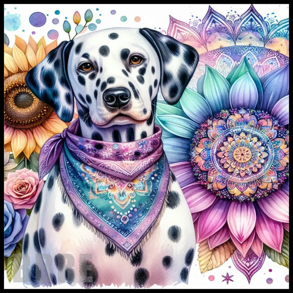 Dalmatian Floral Main Image,