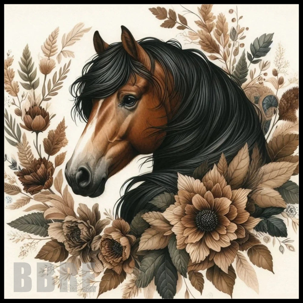 Floral Horse 2 Main Image,