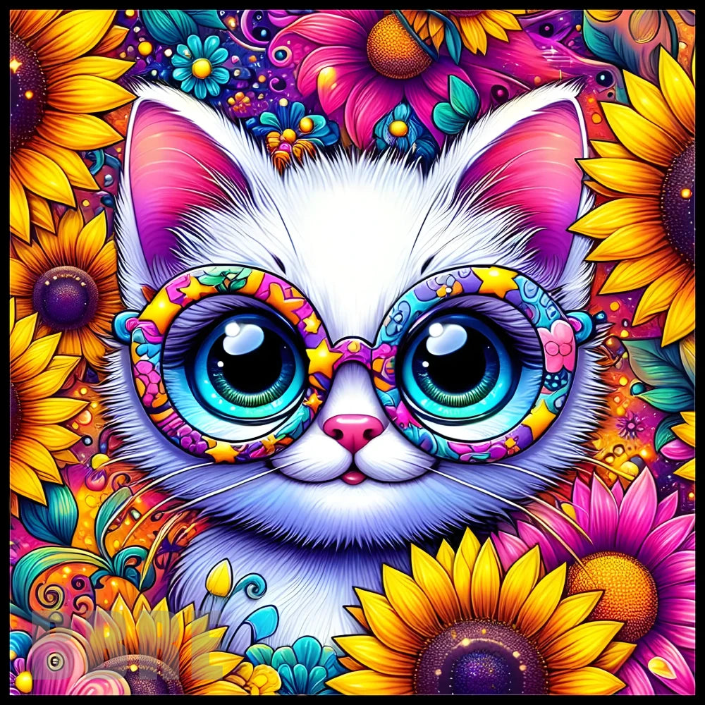 Floral Cat Main Image,