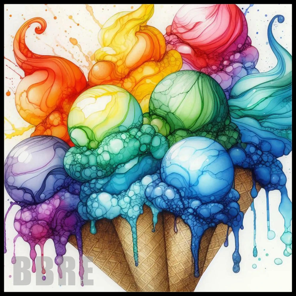 Colorful Ice Cream Main Image,