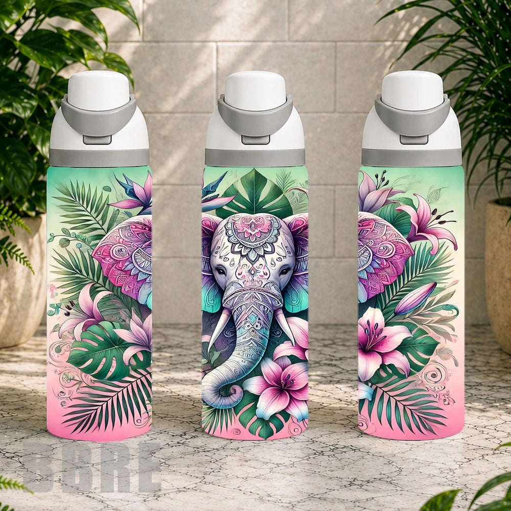Elephant Floral Product Image,