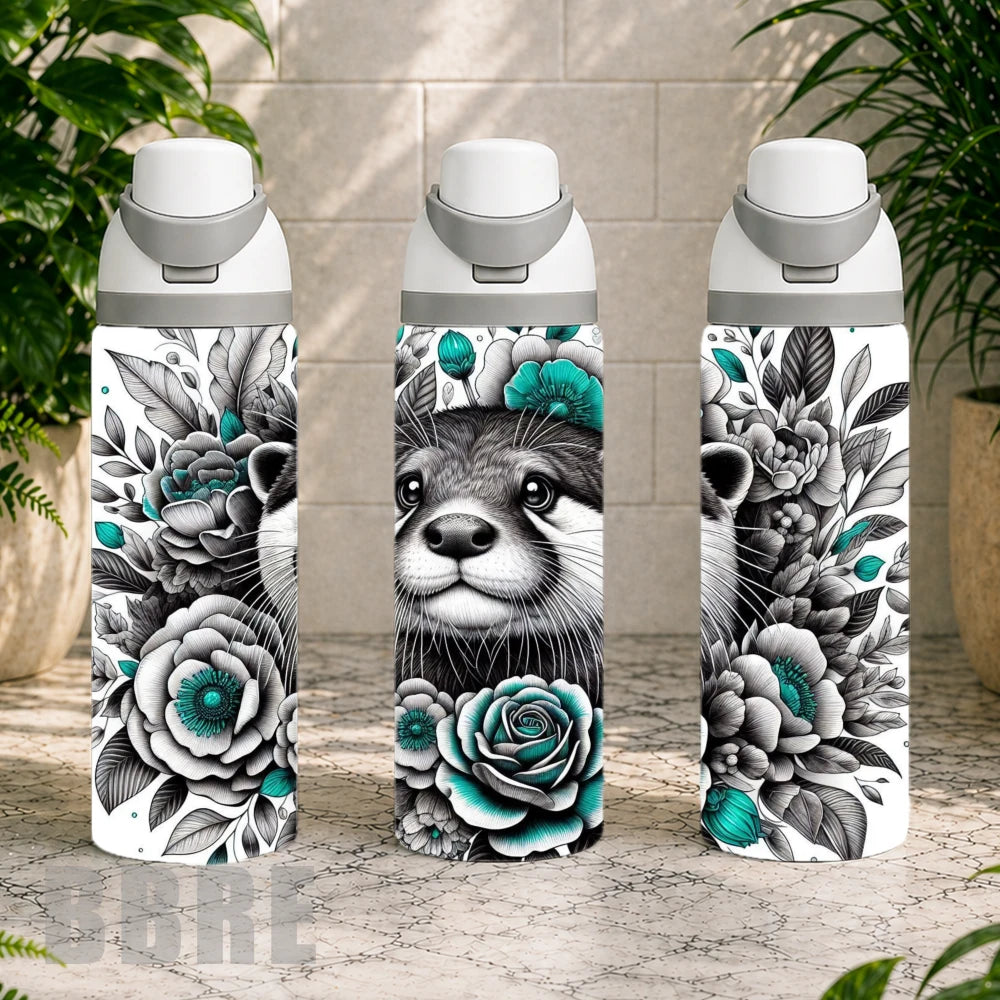 Floral Otter Product Image,
