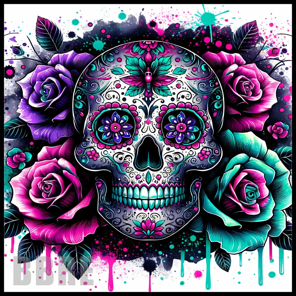 Floral Skull 42 Main Image,