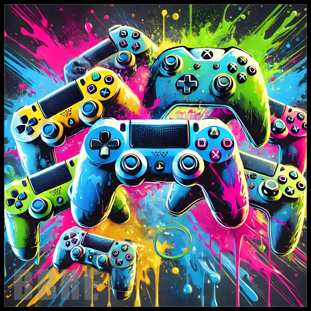 Colorful Controllers Main Image,