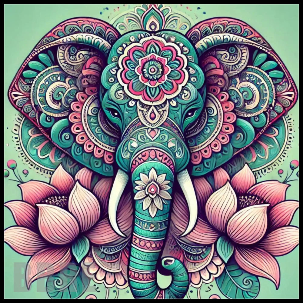 Elephant Mandala 3 Main Image,