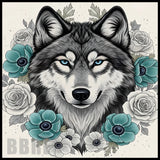 Wolf Floral Main Image,