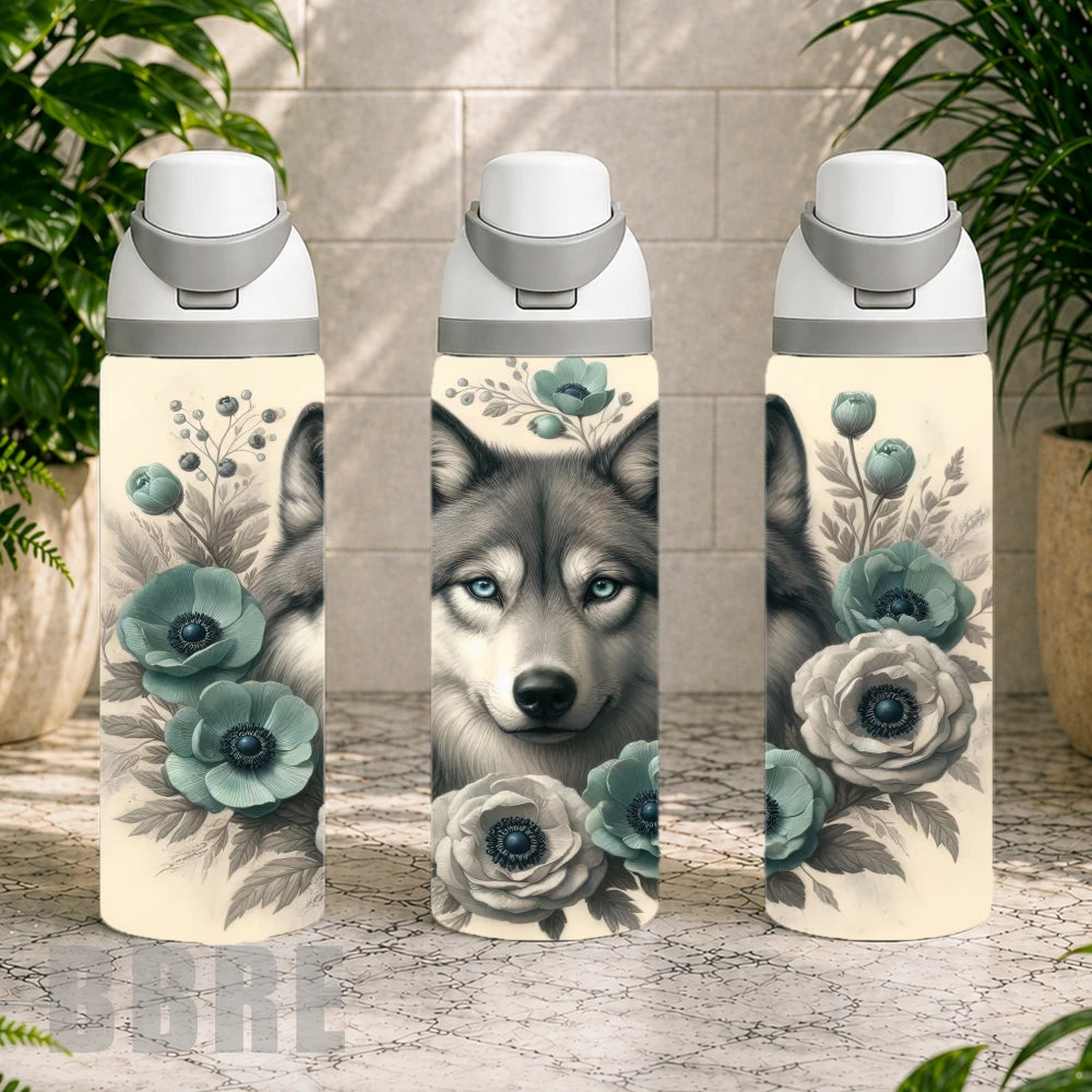 Wolf Floral 2 Product Image,