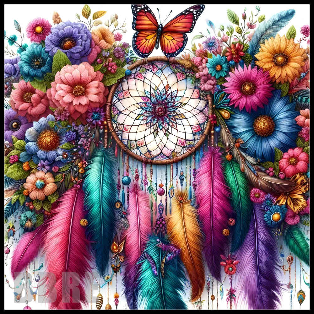 Floral Dreamcatcher Main Image,