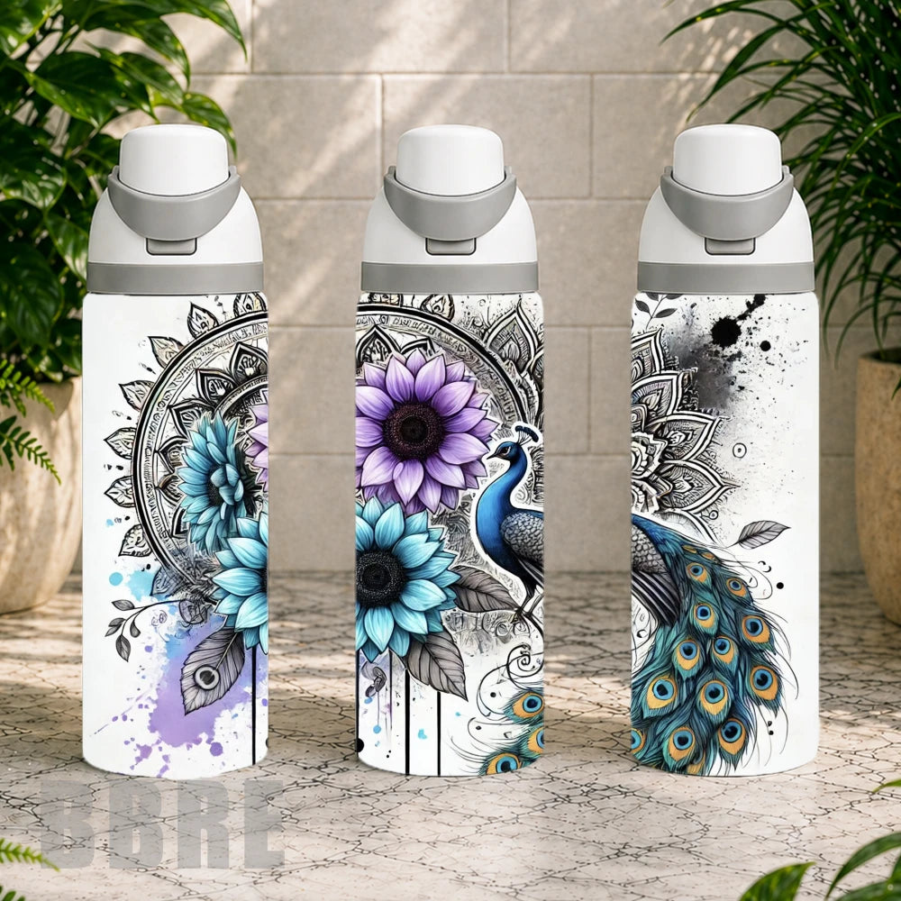 Peacock Floral Product Image,