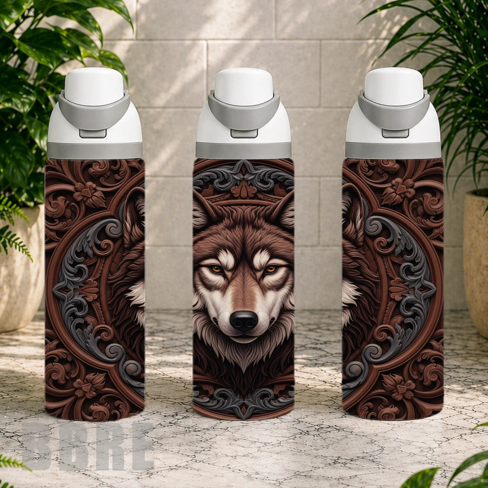 Wolf Emblem Product Image,