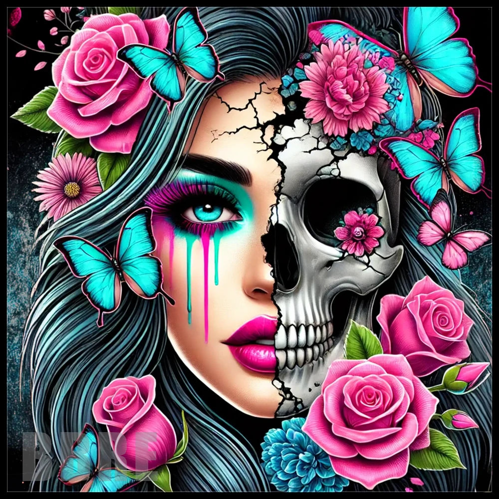 Floral Skull 37 Main Image,
